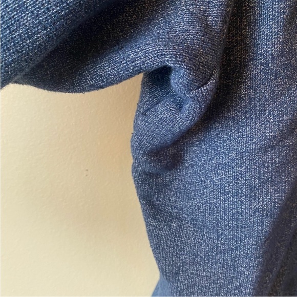 Columbia 1/4 Zip Blue Pullover - Picture 6 of 6